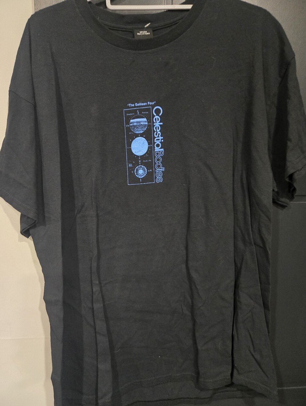 Celestial Bodiez Planet Graphic Tee Jupitar Moons NWT Large Urban Outfitters